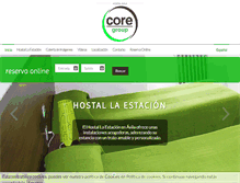 Tablet Screenshot of hostallaestacionavila.com